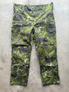 Danish M84 Camo Combat Trousers, size 21. 44" Waist, 32" Inseam.