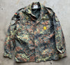 Blinged-Out German Flecktarn Field Shirt, Size 15