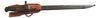 Japanese Type 30 Bayonet with Scabbard and Repro Frog
