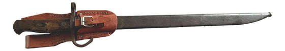 Japanese Type 30 Bayonet with Scabbard and Repro Frog