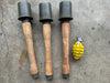 Lot of 3 M24 Replica Grenades and a Replica MKIIA1. All Are Grade 2.