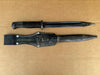WW2 German S84/98 Bayonet with Scabbard and Reproduction Frog