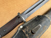 WW2 German S84/98 Bayonet with Scabbard and Reproduction Frog