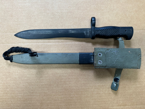 Spanish M58 "Bolo" Bayonet and Scabbard