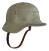 WW2 German M40 Single Decal DAK Tan Helmet 57cm Liner