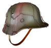 WW2 German M40 Heer Single Decal Rough Texture Camo Helmet With Normandy Chicken Wire 57CM Liner.