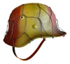 WW2 German M40 Rough Texture Camo Helmet With Normandy Chicken Wire 57CM Liner.