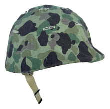  WW2 USMC Helmet With Cover and Repro St.Clair Liner.
