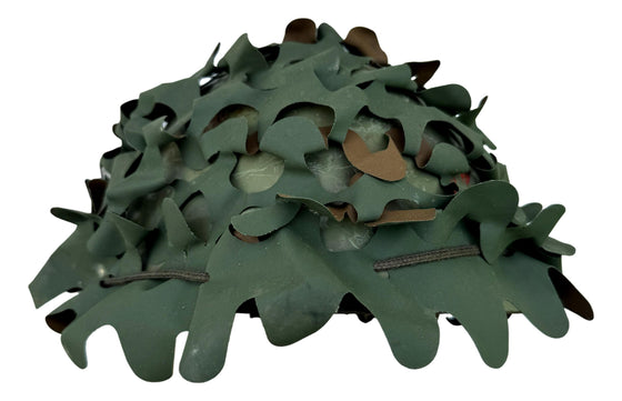 Yugoslvian M59/85 Helmet With "Salad" Camo Cover