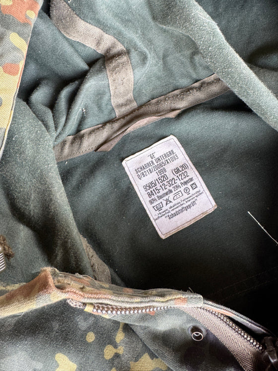 German Flecktarn Parka- Used- Size XXL-Xlong