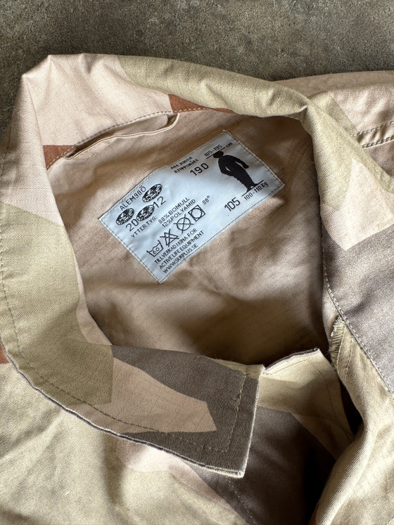 Swedish M90 Desert Camo Field Shirt SIze 2XL