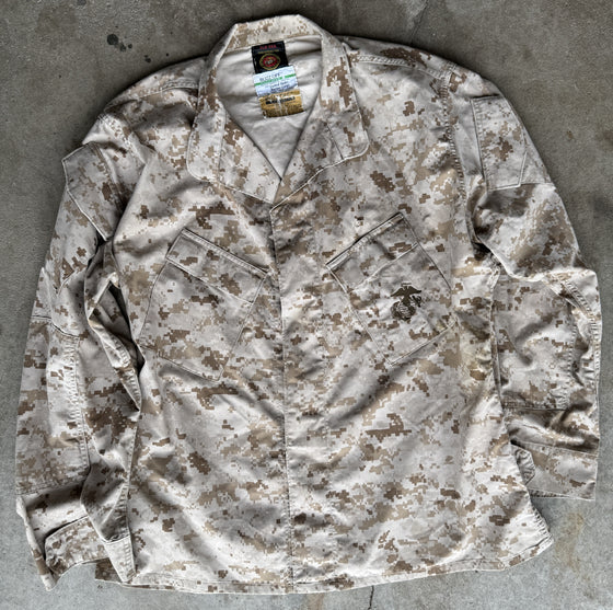 U.S.M.C. Desert MARPAT Field Blouse- Used- Size XL-Regular