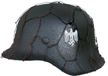  WW2 German M42 Steel Helmet With Normandy Chicken Wire
