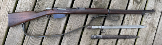 Argentine 1891 Mauser WITH Crest and Bayonet