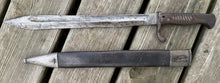  WW1 German S98/05 "Butcher Blade" Bayonet with RARE Leather Scabbard and Maker