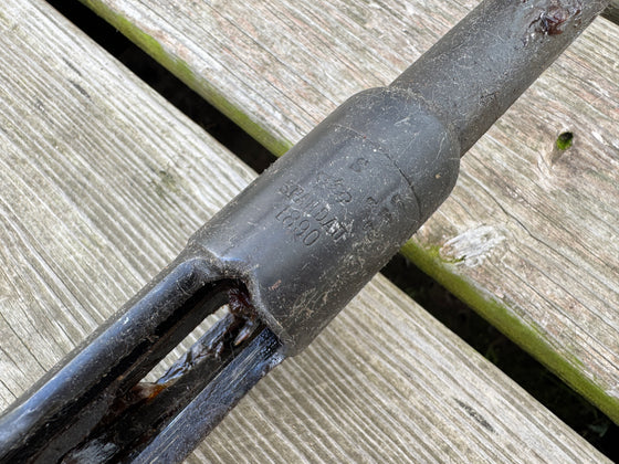 German Gew 88/05 barreled receiver. 1890 Spandau.