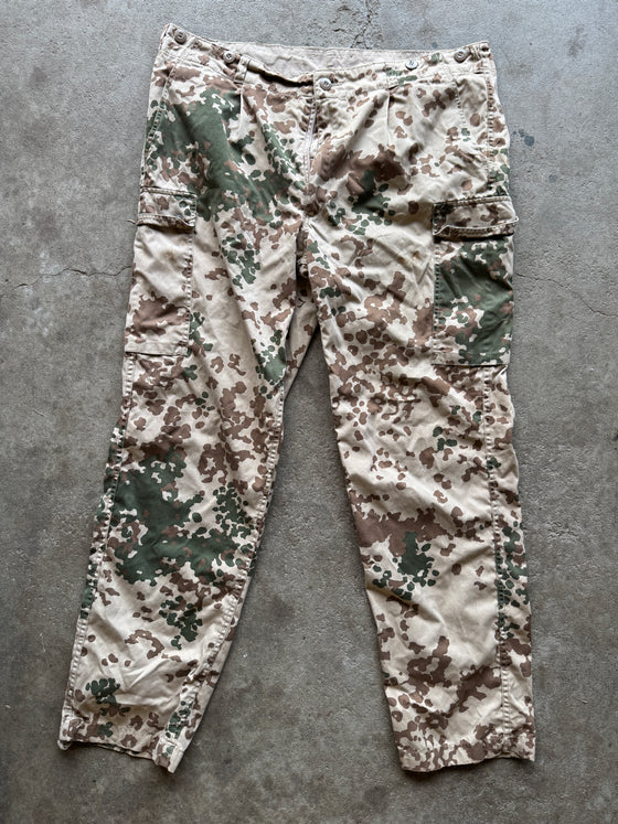 German Tropical Flecktarn Field Pants. Size 42"x32".