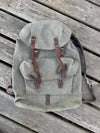 Swiss "Salt and Pepper" Canvas "Medium" Rucksack