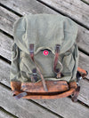 Swiss "Salt and Pepper" Canvas Large Rucksack