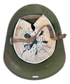 WW2 Romanian M39 Steel Helmet W/Broken Chinstrap