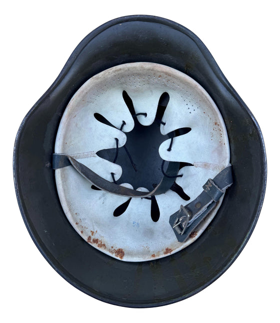 Finnish M40/55 Steel Helmet Size 58 Liner #8