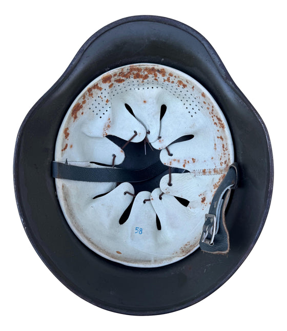 Finnish M40/55 Steel Helmet Size 58 Liner #9