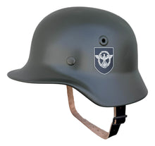  WW2 German M40 Double Decal Polizei Helmet