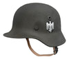 WW2 German M40 Single Decal Heer Helmet