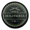Mike's Militaria Subdued Logo Patch W/Loop Backing.