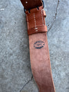 WW1 French 1915 Leather Combat Belt, Size 36-40".