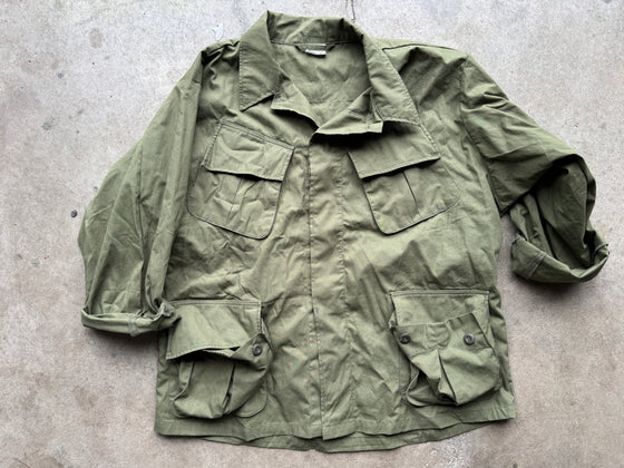 Vietnam 3rd Pattern Jungle Fatigue Repro Blouse. Size Large. Poplin ...