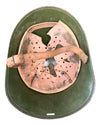 WW2 Romanian M39 Steel Helmet With Front Badge Remnant #2