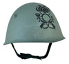 WW2 Italian M33 Helmet, Restored with Bersaglieri Stencil. Size 59cm