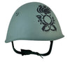 WW2 Italian M33 Helmet, Restored with Bersaglieri Stencil. Size 57cm