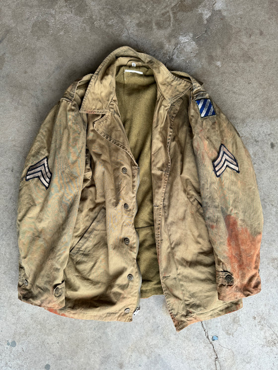 U.S. M41 Field Jacket. Worn by "Sarge". Size 38" Chest from Reveille