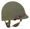 WW2 U.S. Low-Pressure M1 Airborne Helmet Liner. Reproduction. Rayon Webbing, Square Washers.