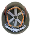 WW2 U.S. Low-Pressure M1 Infantry Helmet Liner. Reproduction. Rayon Webbing, Square Washers.