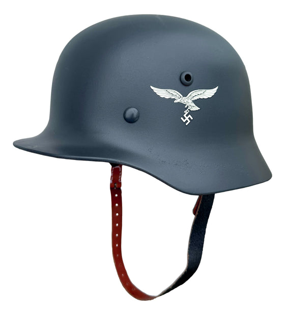 WW2 German M35 Double Decal Luftwaffe Helmet- Repro