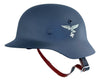 WW2 German M35 Double Decal Early Luftwaffe Helmet- Repro