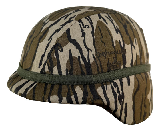 Mike's Militaria Mossy Oak Bottomland Camo Helmet Cover