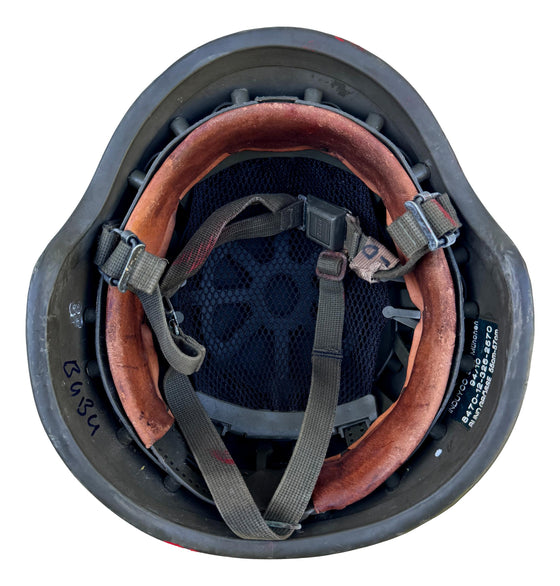 German Bundeswehr M92 Gefechthelm (Schuberth B826) Kevlar Helmet- Used
