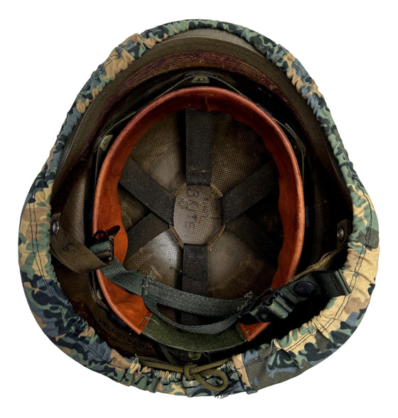 Mike's Militaria LIMITED EDITION Austrian "Taz Neu" Camo Helmet Cover