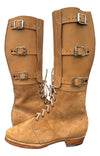 WW2 German M33 Triple-Buckle Marching Boots