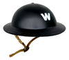 WW2 British MKII Brodie Helmet. Homefront Air Raid Warden.