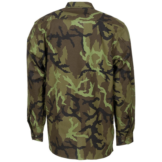 Czech M95 Woodland Camouflage Shirt- Unissued