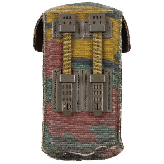 Belgian "Jigsaw" Double Ammo Pouch- 2 Pack- Used