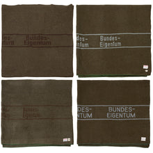  German Bundeswehr Wool Blanket- Excellent Condition- Brown