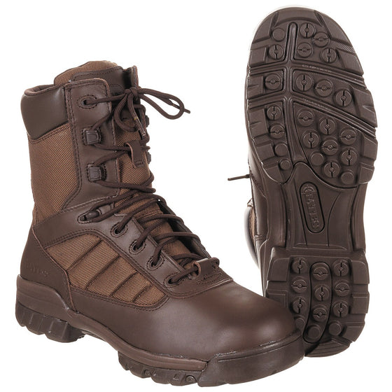 British Bates Leather/Nylon Combat Boots- Lightweight Desert Patrol- Excellent Condition