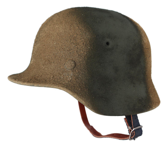 WW2 German M40 "Italy" Rough Texture Camo Helmet. Size 57CM