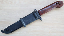  Polish Type 1 AKM Bayonet Orange Bakelite Handle- Used